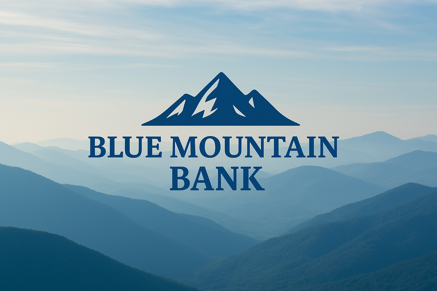 Blue Mountain Bank Logo
